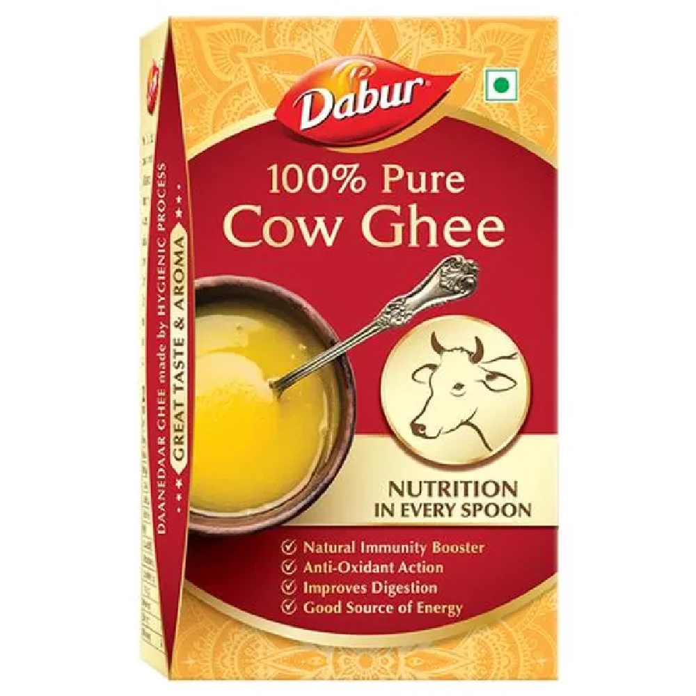 Dabur 100percent Pure Cow Ghee, 1 L Box-1.webp